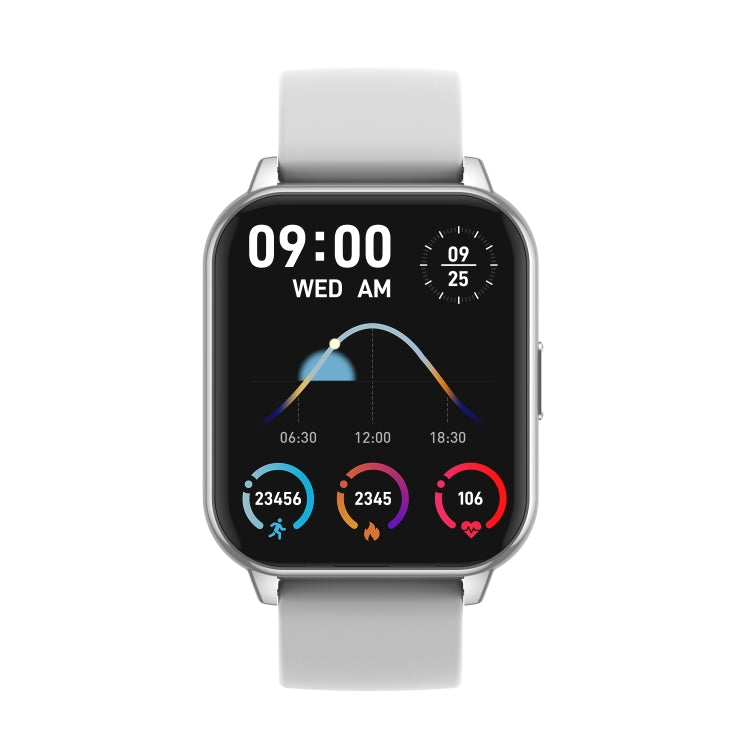 CY12 1.9 inch IPS Screen Smart Watch Supports Voice Calls / Health Monitoring(Silver) - Smart Watches by PMC TechLife | Online Shopping South Africa | PMC TechLife | Buy Now Pay Later Mobicred