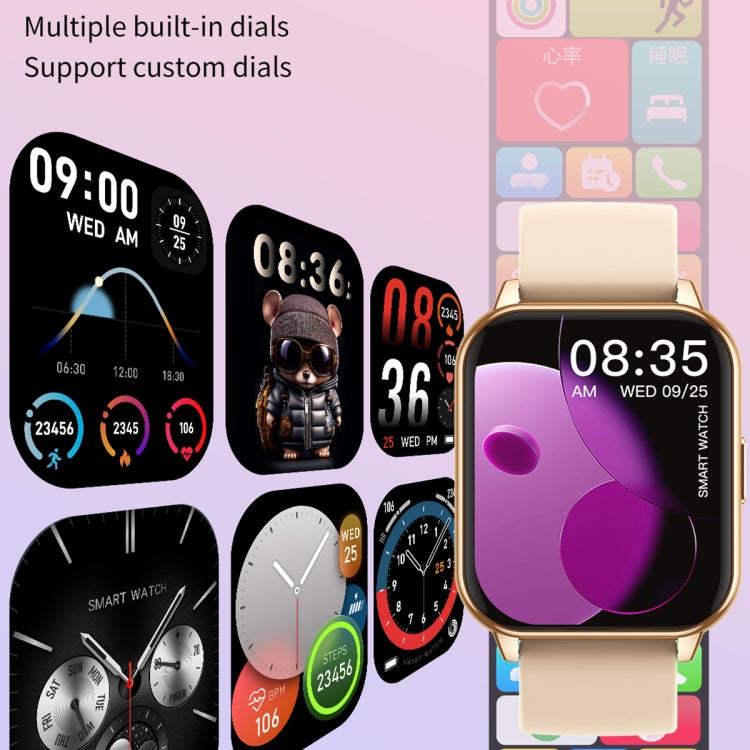 CY12 1.9 inch IPS Screen Smart Watch Supports Voice Calls / Health Monitoring(Silver) - Smart Watches by PMC TechLife | Online Shopping South Africa | PMC TechLife | Buy Now Pay Later Mobicred