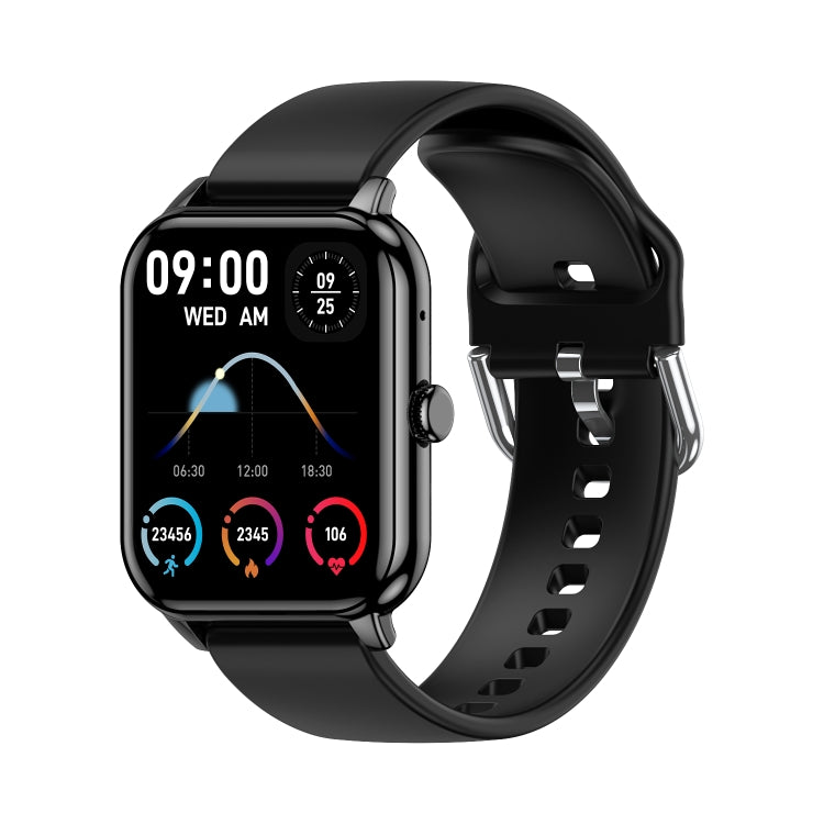 CY13 1.9 inch IPS Square Screen Smart Watch Supports Bluetooth Calls / Health Monitoring(Black) - free shipping - PMC TechLife - Order now!