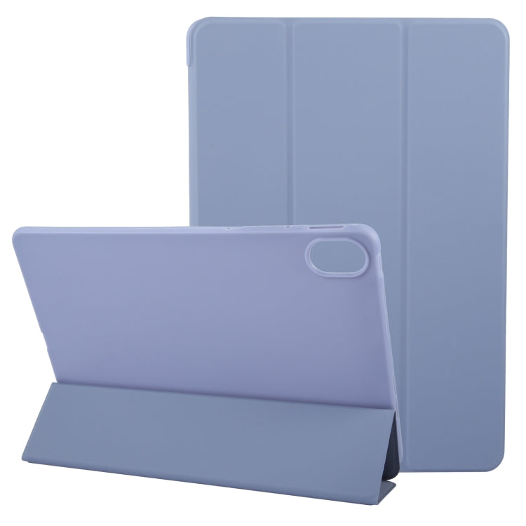 For Huawei MatePad 11.5 S GEBEI 3-folding Holder Shockproof Flip Leather Tablet Case(Purple) - free shipping - PMc TechLife - Order now!