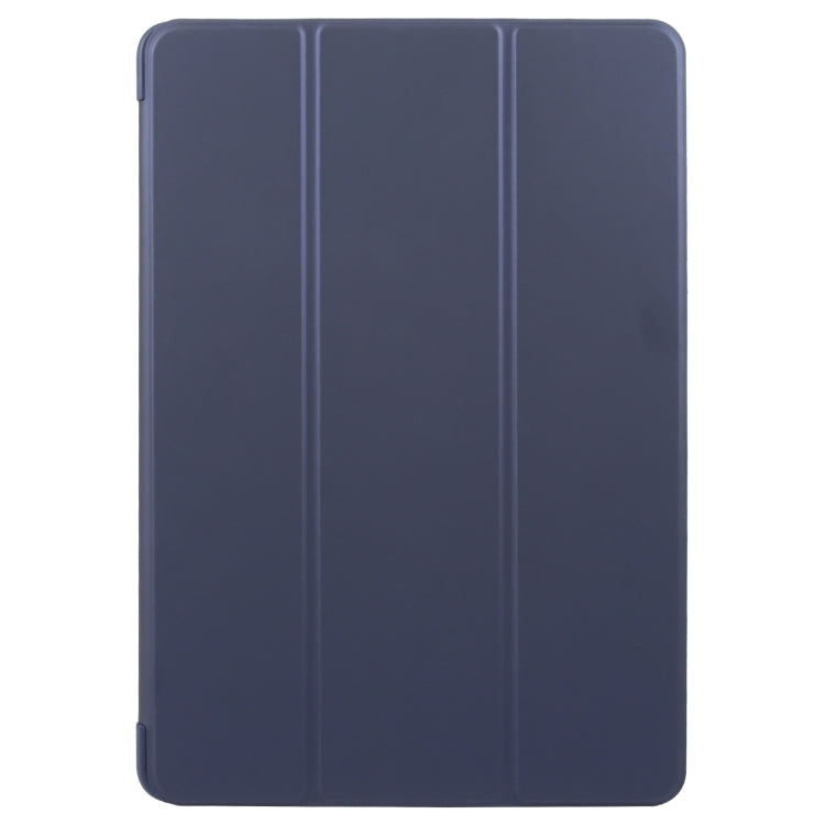 For Huawei MatePad 11.5 S GEBEI 3-folding Holder Shockproof Flip Leather Tablet Case(Dark Blue) - free shipping - PMc TechLife - Order now!