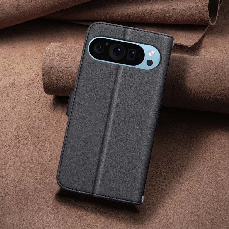 For Google Pixel 9 Pro Square Texture Leather Phone Case(Black) - Google Cases by PMC TechLife | Online Shopping South Africa | PMC TechLife | Buy Now Pay Later Mobicred