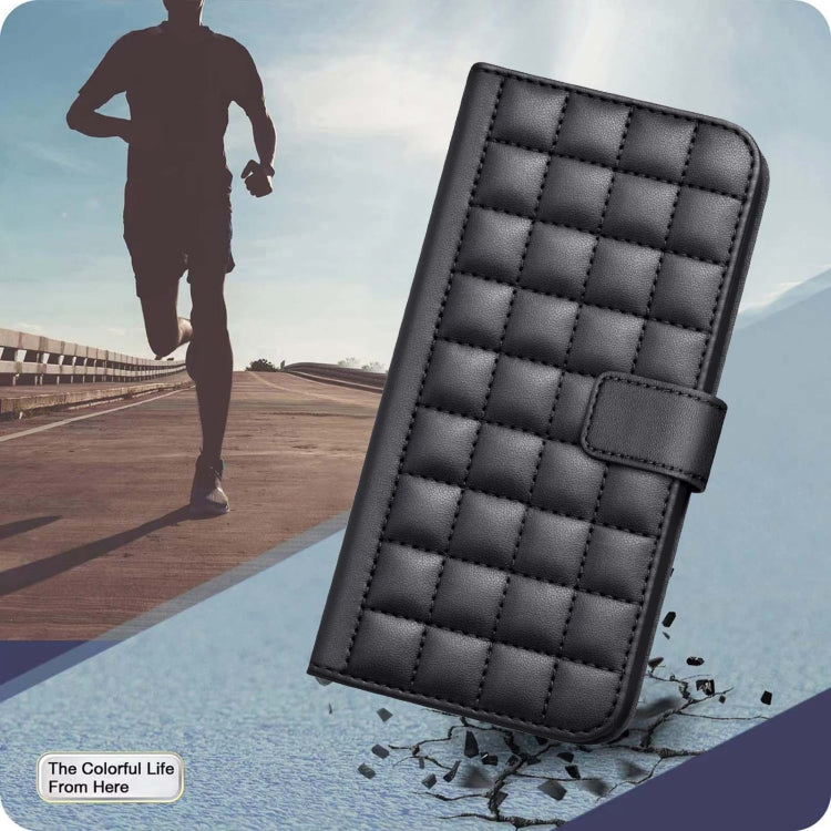 For Google Pixel 9 Pro Square Texture Leather Phone Case(Black) - Google Cases by PMC TechLife | Online Shopping South Africa | PMC TechLife | Buy Now Pay Later Mobicred