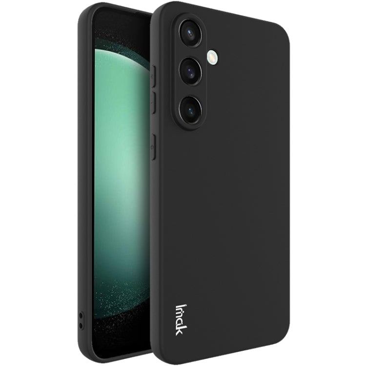 For Samsung Galaxy S24 FE 5G imak UC-3 Series Shockproof Frosted TPU Phone Case(Black) - Galaxy S24 FE 5G Cases by imak | Online Shopping South Africa | PMC Jewellery | Buy Now Pay Later Mobicred