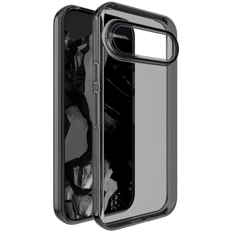 For Google Pixel 9 IMAK UX-5 Series Transparent Shockproof TPU Protective Phone Case(Transparent  Black) - Google Cases by imak | Online Shopping South Africa | PMC TechLife | Buy Now Pay Later Mobicred