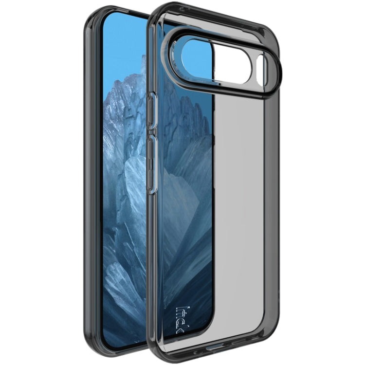 For Google Pixel 9 Pro XL IMAK UX-5 Series Transparent Shockproof TPU Protective Phone Case(Transparent  Black) - Google Cases by imak | Online Shopping South Africa | PMC TechLife | Buy Now Pay Later Mobicred