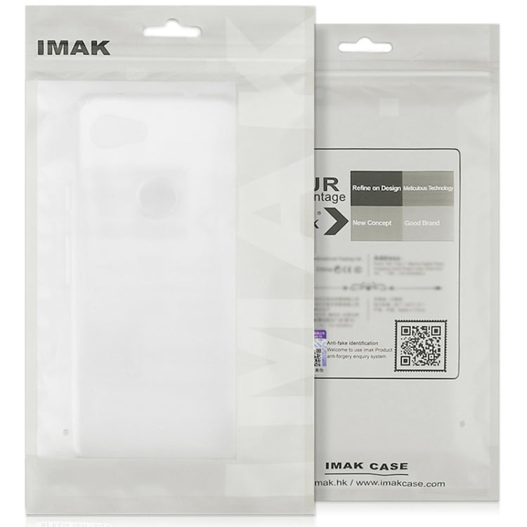 For Google Pixel 9 Pro XL IMAK UX-5 Series Transparent Shockproof TPU Protective Phone Case(Transparent  Black) - Google Cases by imak | Online Shopping South Africa | PMC TechLife | Buy Now Pay Later Mobicred