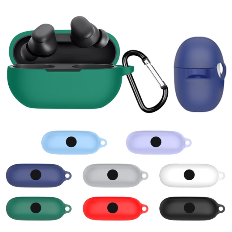 For Beats Solo Buds Wireless Earphones Silicone Protective Case with Hole(Grey) - Other Case by PMC Jewellery | Online Shopping South Africa | PMC Jewellery | Buy Now Pay Later Mobicred