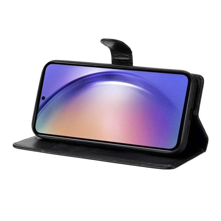 For Blackview A53 / A53 Pro Butterflies and Flowers Leather Phone Case(Black) - More Brand by PMC TechLife | Online Shopping South Africa | PMC TechLife | Buy Now Pay Later Mobicred