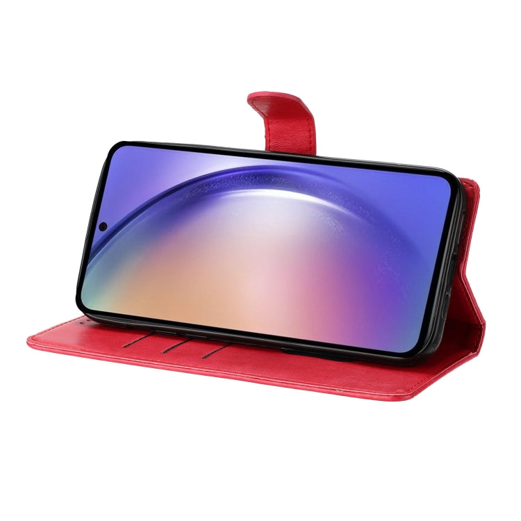 For Ulefone Note 14 Butterflies and Flowers Leather Phone Case(Red) - Ulefone Cases by PMC Jewellery | Online Shopping South Africa | PMC Jewellery | Buy Now Pay Later Mobicred