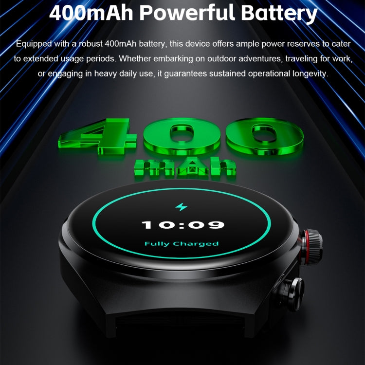 GT95 1.53 inch IPS Screen 2 in 1 Bluetooth Earphone Smart Watch(Black) - free shipping - PMC TechLife - Order now!