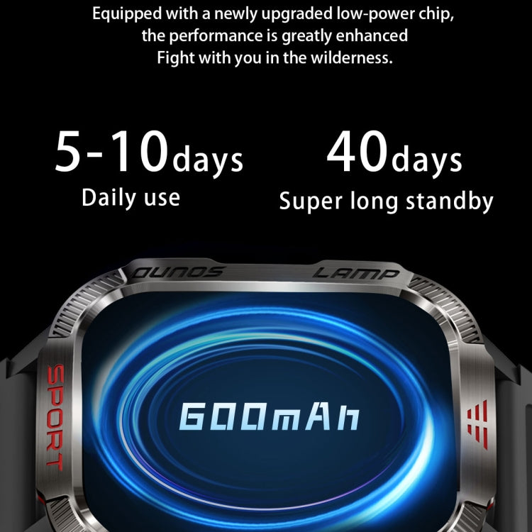 HT29 2.01 inch IPS Screen Triple Proof Smart Watch with Banknote Detector Light(Yellow) - Smart Watches by PMC TechLife | Online Shopping South Africa | PMC TechLife | Buy Now Pay Later Mobicred