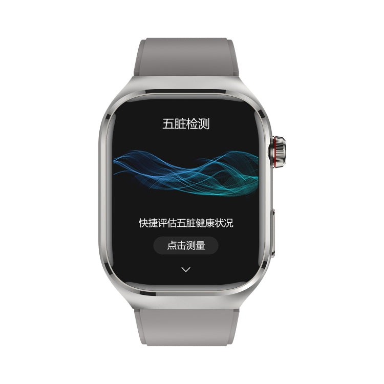 TK16 2.04 inch LCD Screen Silicone Strap Smart Watch Supports Health Monitoring(Grey) - free shipping - PMC TechLife - Order now!