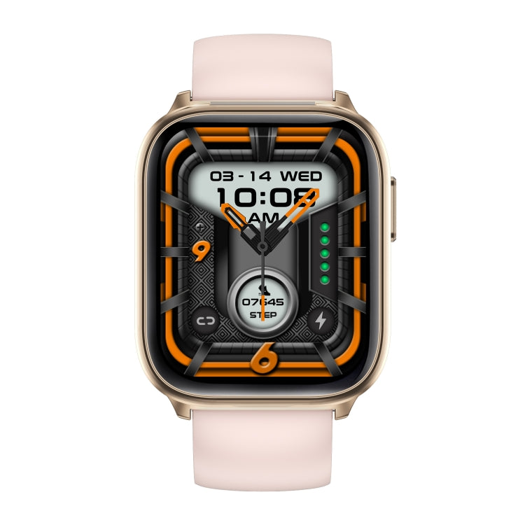 X9 1.85 inch Square Screen 2 in 1 Bluetooth Earphone Smart Watch(Gold Pink) - Smart Watches by PMC TechLife | Online Shopping South Africa | PMC TechLife | Buy Now Pay Later Mobicred