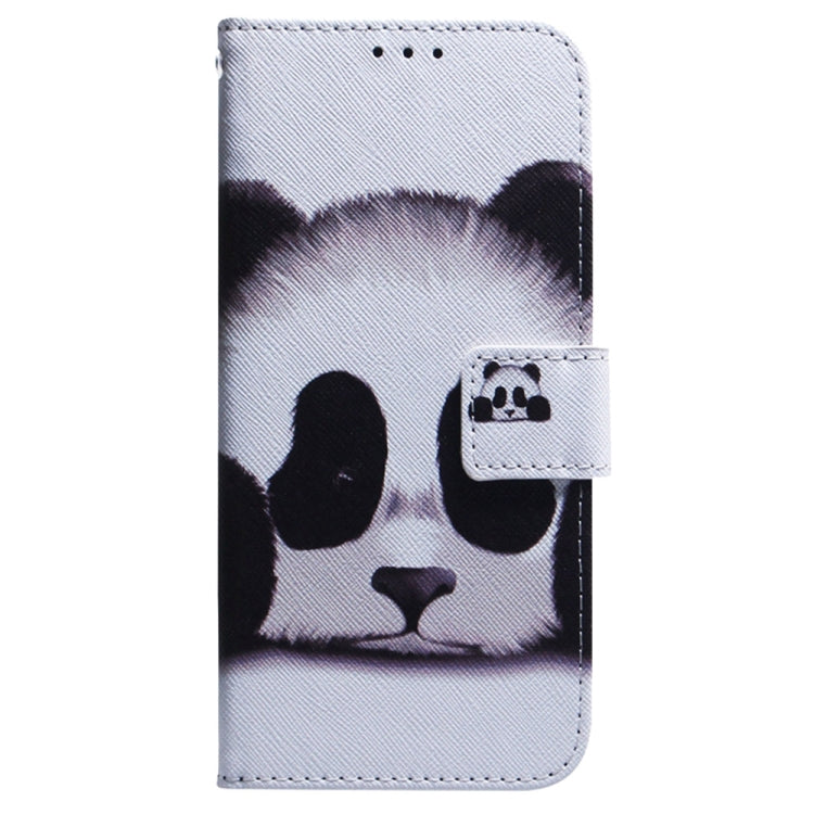 For Samsung Galaxy S25 Ultra 5G Coloured Drawing Flip Leather Phone Case(Panda) - Galaxy S25 Ultra 5G Cases by PMC Jewellery | Online Shopping South Africa | PMC Jewellery | Buy Now Pay Later Mobicred