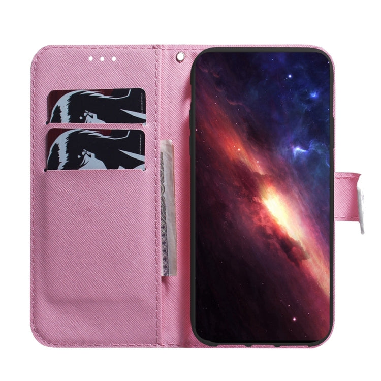 For Samsung Galaxy S25 Ultra 5G Coloured Drawing Flip Leather Phone Case(Magnolia) - Galaxy S25 Ultra 5G Cases by PMC Jewellery | Online Shopping South Africa | PMC Jewellery | Buy Now Pay Later Mobicred