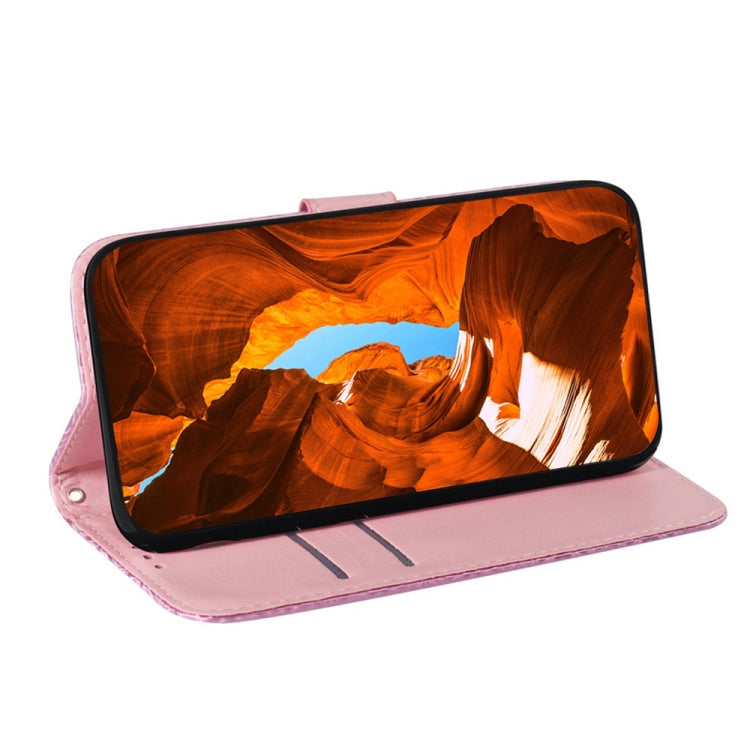 For Samsung Galaxy S25 Ultra 5G Colorful Magnetic Buckle Leather Phone Case(Pink) - Galaxy S25 Ultra 5G Cases by PMC Jewellery | Online Shopping South Africa | PMC Jewellery | Buy Now Pay Later Mobicred