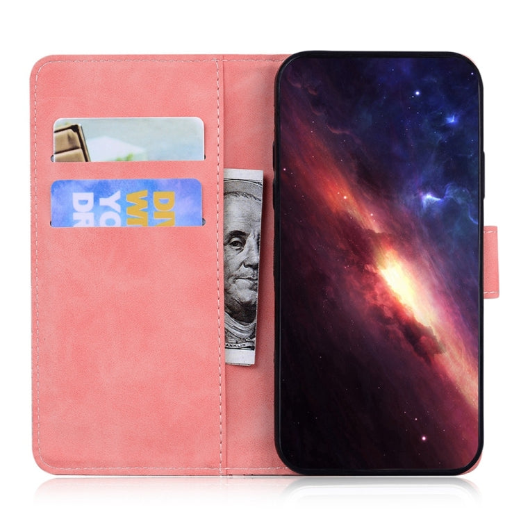 For Samsung Galaxy S25 Ultra 5G Tiger Embossing Pattern Flip Leather Phone Case(Pink) - Galaxy S25 Ultra 5G Cases by PMC Jewellery | Online Shopping South Africa | PMC Jewellery | Buy Now Pay Later Mobicred