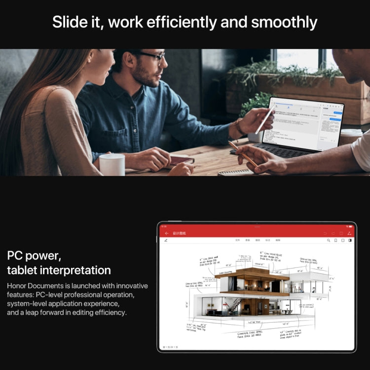 Honor MagicPad2 WiFi Tablet PC, 8GB+256GB, 12.3 inch MagicOS 8.0.1 Qualcomm Snapdragon 8s Gen 3 Octa Core(White) - free shipping - PMc TechLife - Order now!