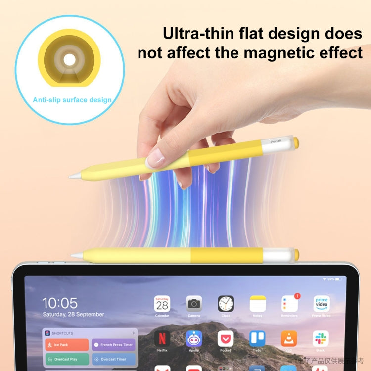 For Apple Pencil USB-C Gradient Silicone Stylus Protective Case(Blue) - Pencil Accessories by PMC Jewellery | Online Shopping South Africa | PMC Jewellery | Buy Now Pay Later Mobicred