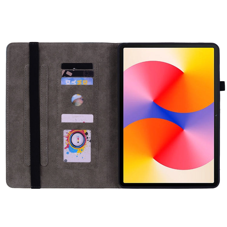 For Huawei MatePad SE 11 2024 Butterfly Rose Embossed Leather Tablet Case(Rose Red) - Huawei by PMC Jewellery | Online Shopping South Africa | PMC Jewellery | Buy Now Pay Later Mobicred