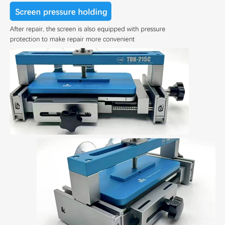 TBK-215C Middle Frame Deformation + Screen Pressure Holding + Bending Correction Repair Fixture - free shipping - PMC TechLife - Order now!