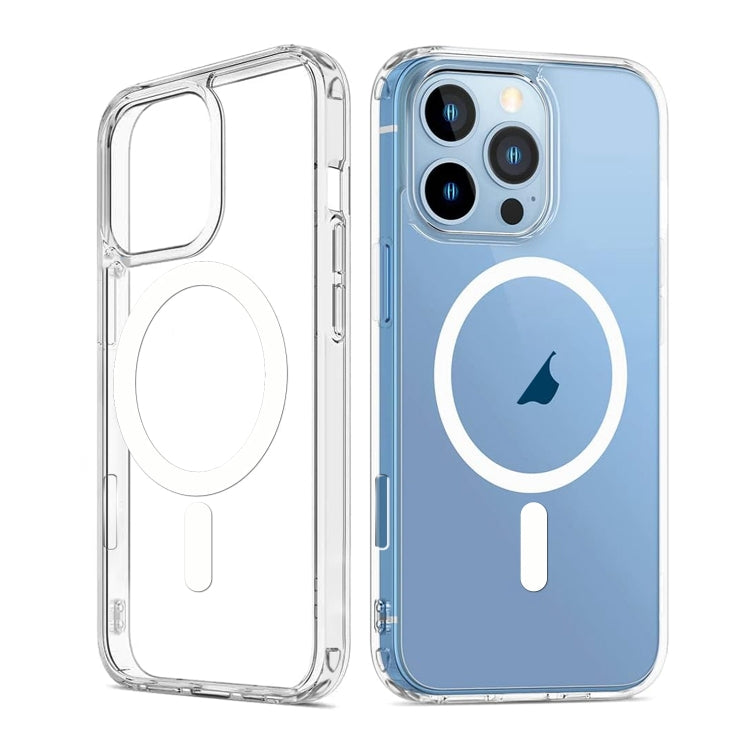For iPhone 16 Pro ViLi MAG-C Series MagSafe Magnetic PC + TPU Phone Case(Transparent) - iPhone 16 Pro Cases by ViLi | Online Shopping South Africa | PMC TechLife | Buy Now Pay Later Mobicred