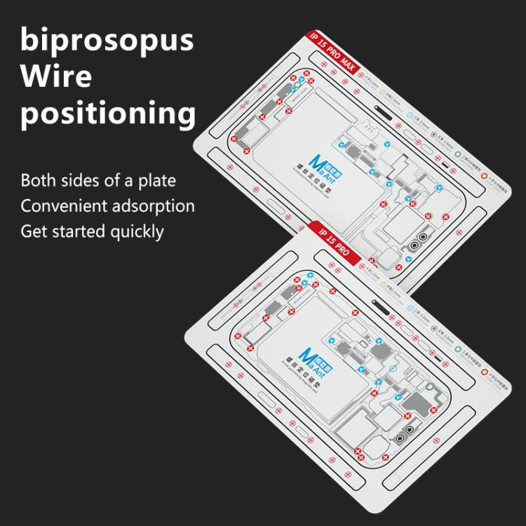 For iPhone 13 Pro Max MaAnt Double-sided Screw Positioning Flexible Soft Magnetic Pad - free shipping - PMC TechLife - Order now!