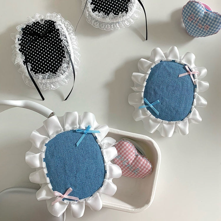 For Apple AirPods Max Headphones Lace Protective Case(Blue) - For AirPods Max by PMC Jewellery | Online Shopping South Africa | PMC Jewellery | Buy Now Pay Later Mobicred