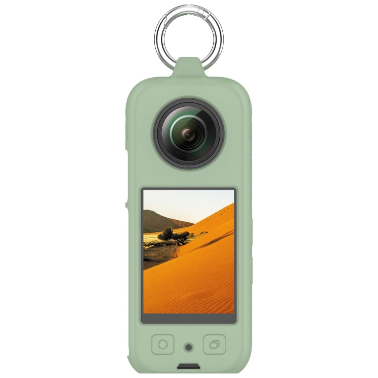 For Insta 360 X4 Portable Silicone Protective Case(Ice Green) - Case & Bags by PMC TechLife | Online Shopping South Africa | PMC TechLife | Buy Now Pay Later Mobicred