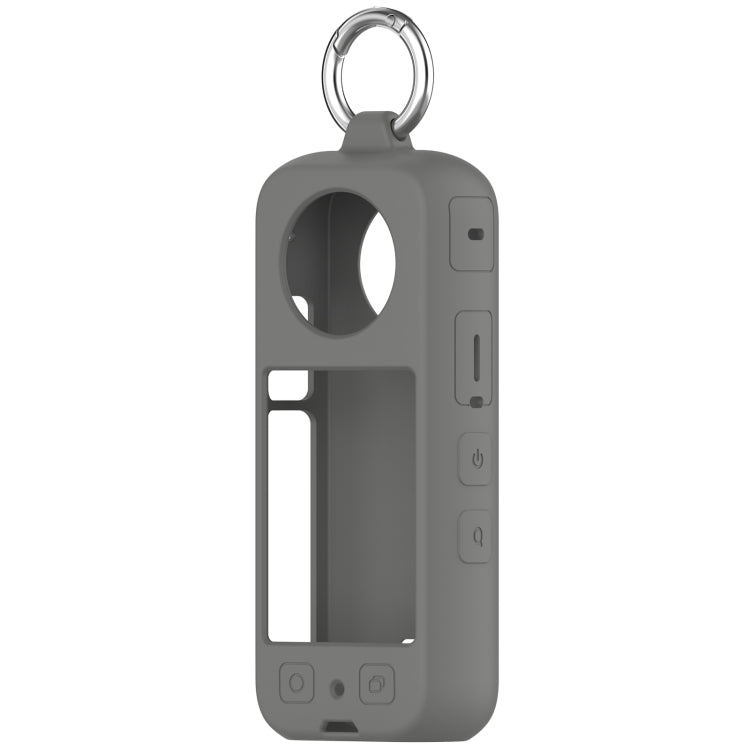 For Insta 360 X4 Portable Silicone Protective Case(Dark Grey) - Case & Bags by PMC TechLife | Online Shopping South Africa | PMC TechLife | Buy Now Pay Later Mobicred