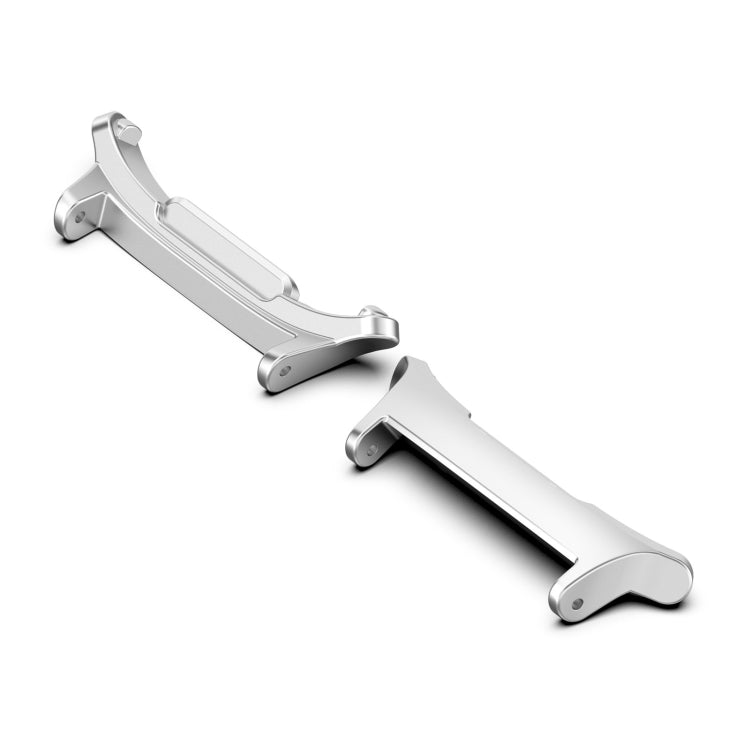 For Samsung Galaxy Watch Ultra 47mm 1 Pair 22mm Zinc Alloy Metal Watch Band Connector(Silver) - Watch Bands by PMc TechLife | Online Shopping South Africa | PMc TechLife | Buy Now Pay Later Mobicred