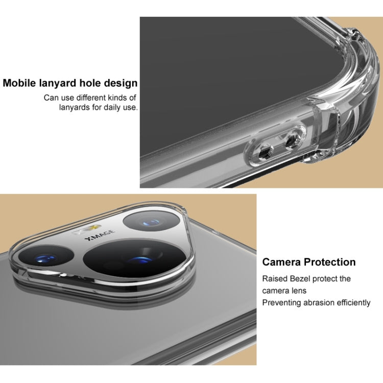 For Google Pixel 9 / Pixel 9 Pro imak Shockproof Airbag TPU Phone Case(Matte Black) - Google Cases by imak | Online Shopping South Africa | PMC TechLife | Buy Now Pay Later Mobicred