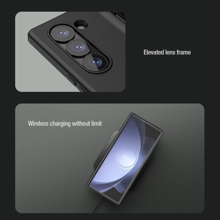 For Samsung Galaxy Z Fold6 5G NILLKIN Flex Pure PC + Liquid Silicone Phone Case with S Pen(Green) - free shipping - PMC Jewellery - Order now!