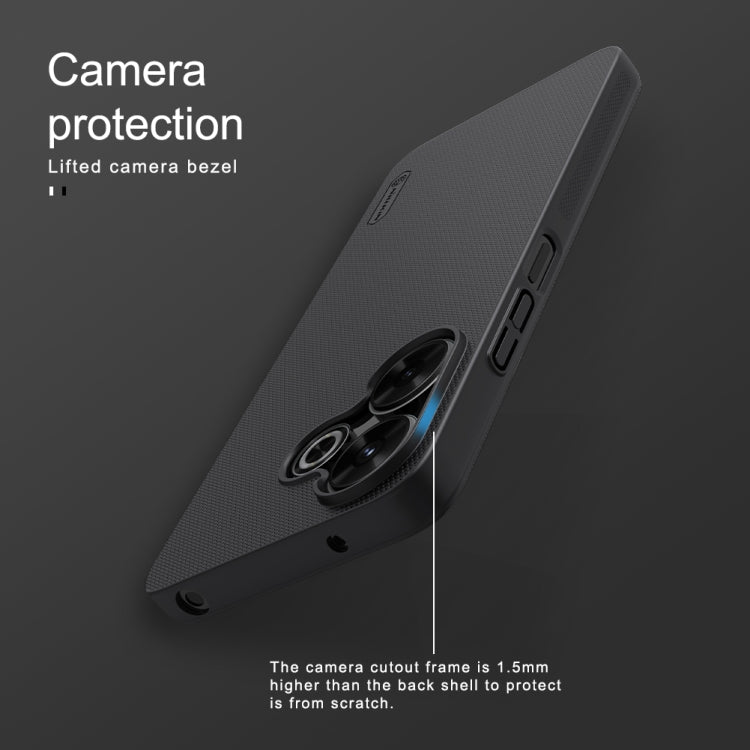 For Xiaomi Poco M6 4G NILLKIN Frosted PC Phone Case(Blue) - free shipping - PMC Jewellery - Order now!