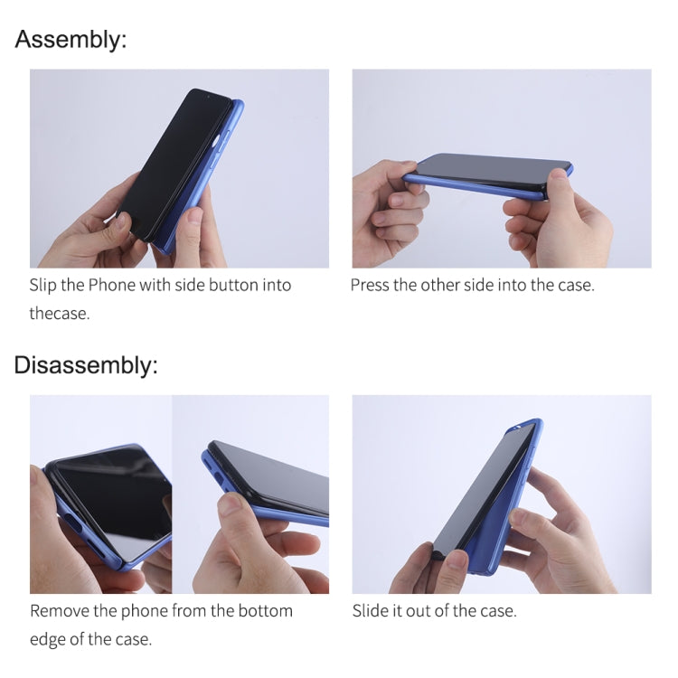 For Xiaomi Poco M6 4G NILLKIN Frosted PC Phone Case(Blue) - free shipping - PMC Jewellery - Order now!