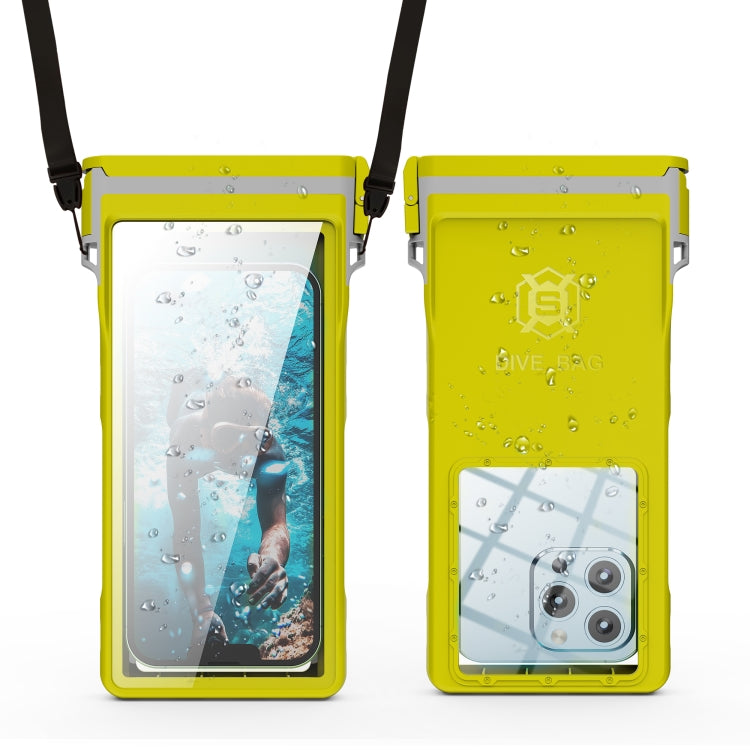 RedPepper 15m Depth Waterproof Phone Diving Pouch with Suction Cup(Yellow) - free shipping - PMC Jewellery - Order now!