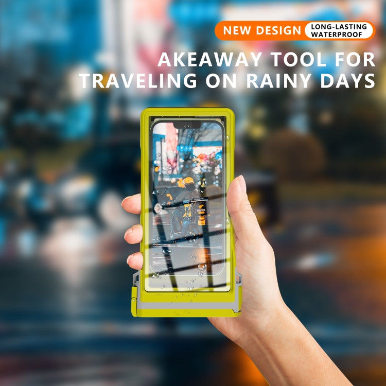 RedPepper 15m Depth Waterproof Phone Diving Pouch with Suction Cup(Yellow) - free shipping - PMC Jewellery - Order now!