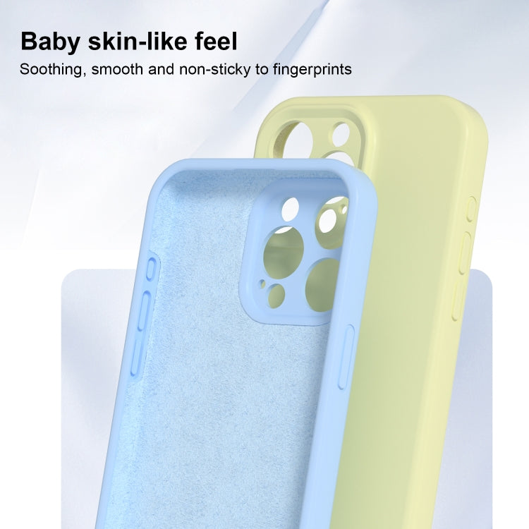 For iPhone 16 Pro Max Precise Hole Liquid Silicone Jelly Color Full Coverage Phone Case(White) - free shipping - PMC TechLife - Order now!