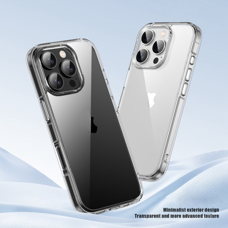 For iPhone 16 Plus PC Hybrid TPU Full Coverage Shockproof Phone Case(Transparent Purple) - iPhone 16 Plus Cases by PMC TechLife | Online Shopping South Africa | PMC TechLife | Buy Now Pay Later Mobicred