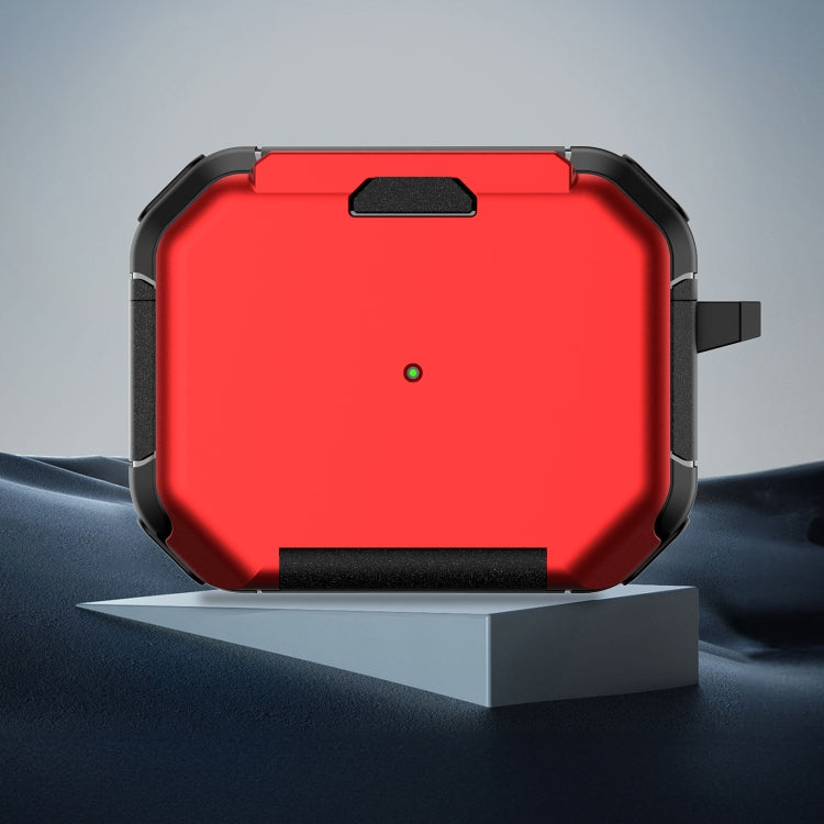 For AirPods Pro 2 Phone Holder Design Earbuds Box Protective Case(Red) - For AirPods Pro by PMC Jewellery | Online Shopping South Africa | PMC Jewellery | Buy Now Pay Later Mobicred