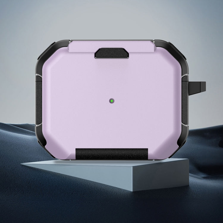 For AirPods Pro 2 Phone Holder Design Earbuds Box Protective Case(Purple) - For AirPods Pro 2 by PMC Jewellery | Online Shopping South Africa | PMC Jewellery | Buy Now Pay Later Mobicred