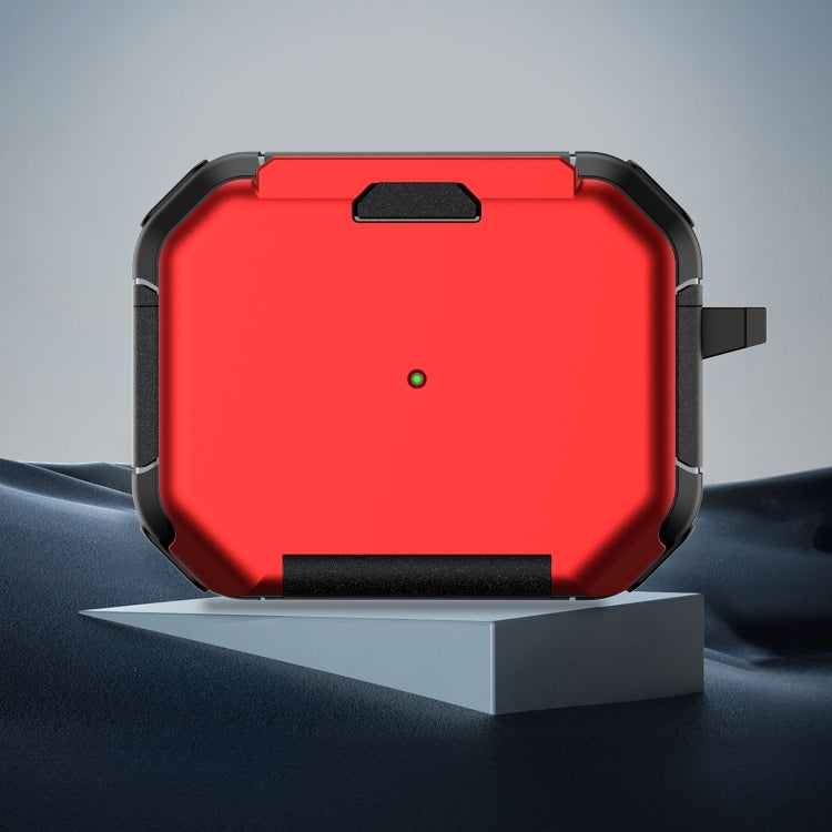 For AirPods Pro Phone Holder Design Earbuds Box Protective Case(Red) - For AirPods Pro by PMC Jewellery | Online Shopping South Africa | PMC Jewellery | Buy Now Pay Later Mobicred