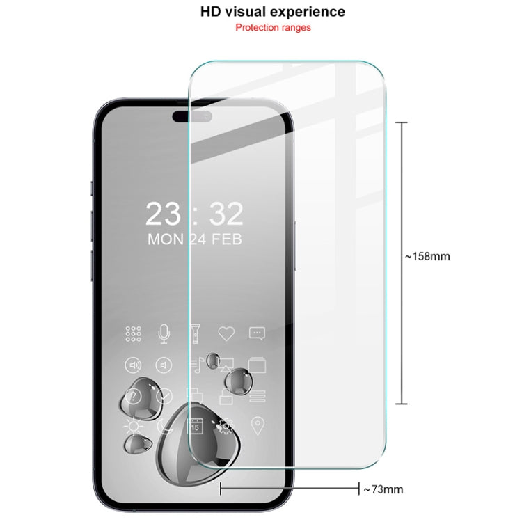 For iPhone 16 Pro Max imak H Series Full Screen Tempered Glass Film - iPhone 16 Pro Max Tempered Glass by imak | Online Shopping South Africa | PMC TechLife | Buy Now Pay Later Mobicred