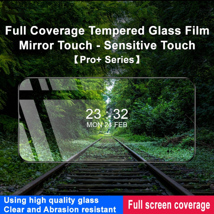 For iPhone 16 Pro imak 9H Surface Hardness Full Screen Tempered Glass Film Pro+ Series - iPhone 16 Pro Tempered Glass by imak | Online Shopping South Africa | PMC TechLife | Buy Now Pay Later Mobicred