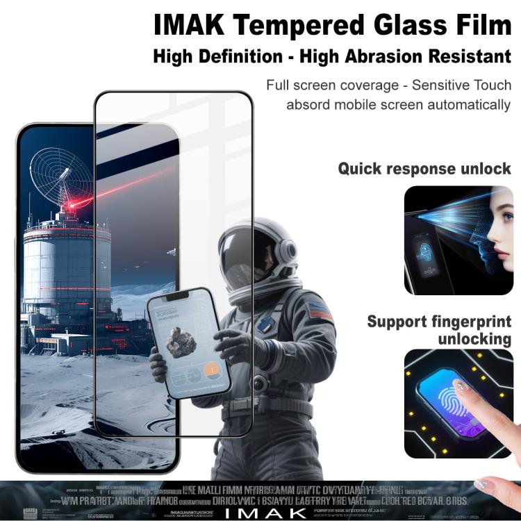 For Nothing Phone 3 5G imak 9H Surface Hardness Full Screen Tempered Glass Film Pro+ Series - free shipping - PMC TechLife - Order now!