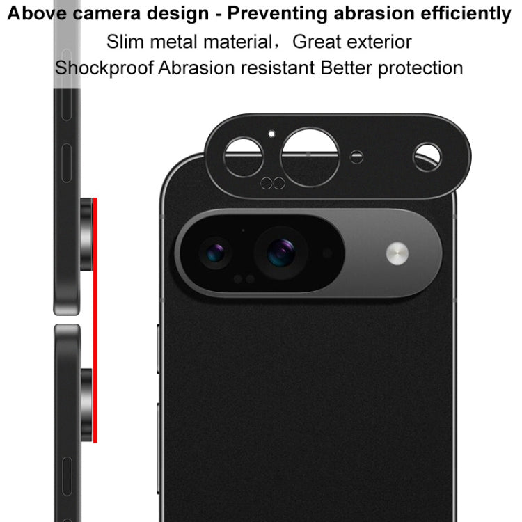For Google Pixel 9 IMAK Metal Camera Lens Protector Cover - Other by imak | Online Shopping South Africa | PMC TechLife | Buy Now Pay Later Mobicred