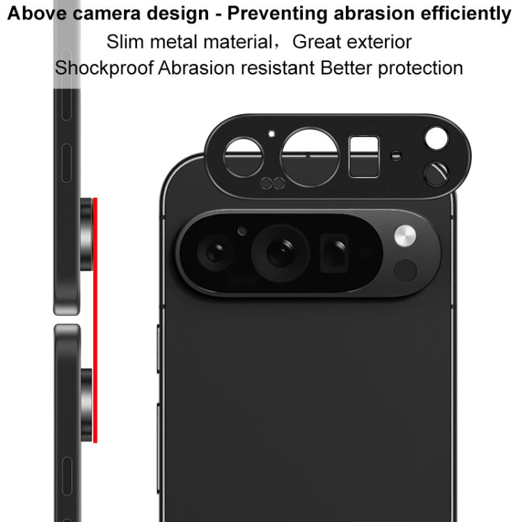 For Google Pixel 9 Pro XL IMAK Metal Camera Lens Protector Cover - Other by imak | Online Shopping South Africa | PMC TechLife | Buy Now Pay Later Mobicred