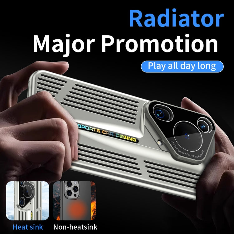 For Huawei Pura 70 Ultra Blade Cooling PC Full Coverage Phone Case(Red) - Huawei Cases by PMC Jewellery | Online Shopping South Africa | PMC Jewellery | Buy Now Pay Later Mobicred