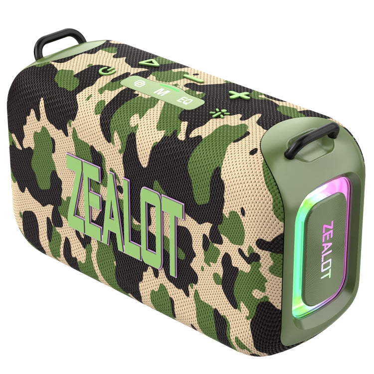 Zealot S85 50W Outdoor Waterproof Portable Bluetooth Speaker(Camouflage) - free shipping - PMC Jewellery - Order now!